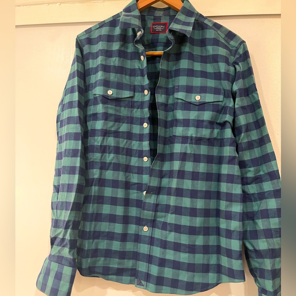 UnTuckIt Flannel Button Up